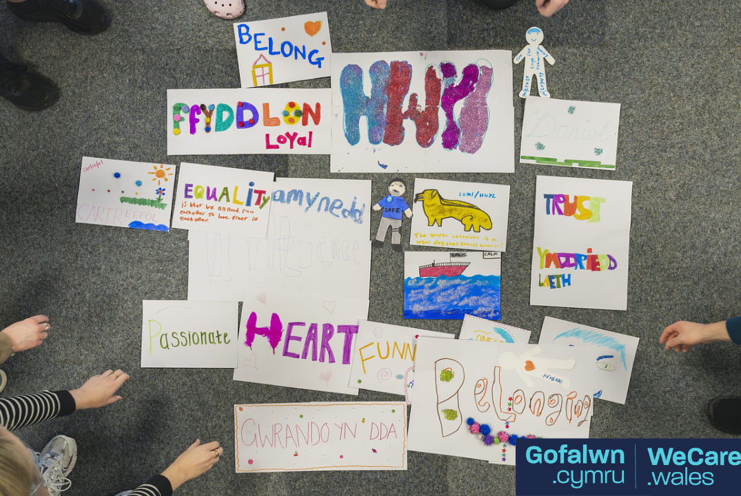 Colourful words posters