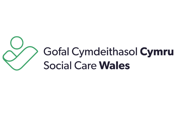 Social Care Wales logo