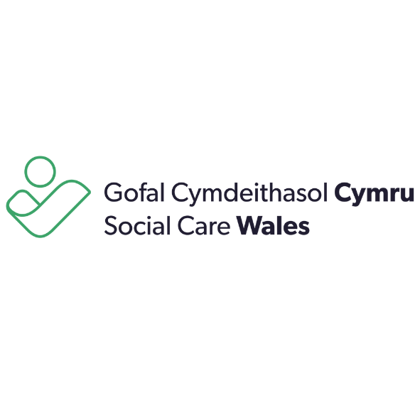 Social Care Wales logo