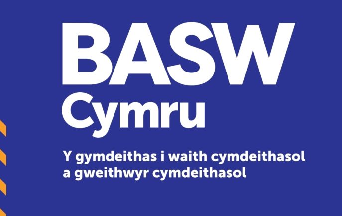 Logo Cymraeg BASW