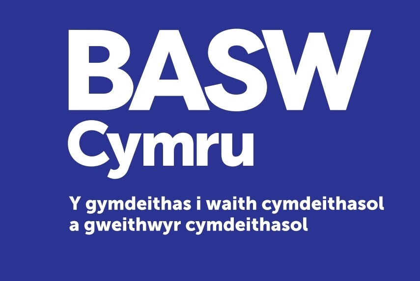 Logo Cymraeg BASW