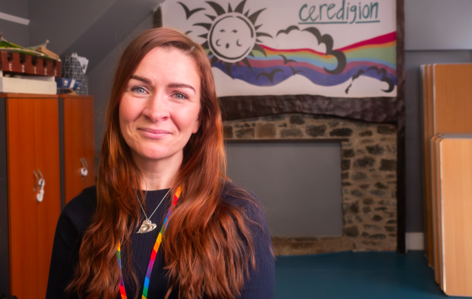 Ray ceredigion volunteer