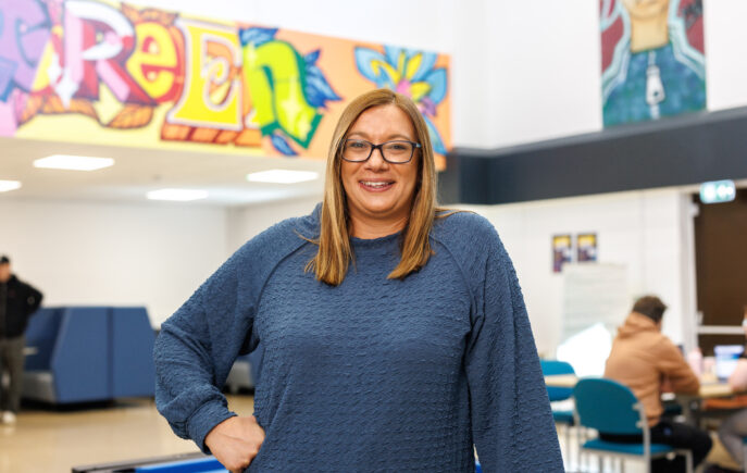 A picture of Dominique Lima a qualified social services practitioner.